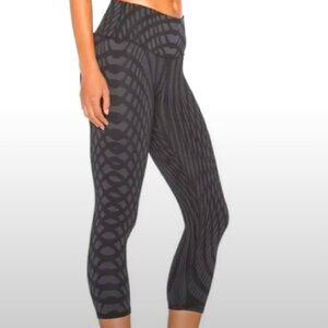 ALO YOGA Airbrush Engineered Print Leggings Size S